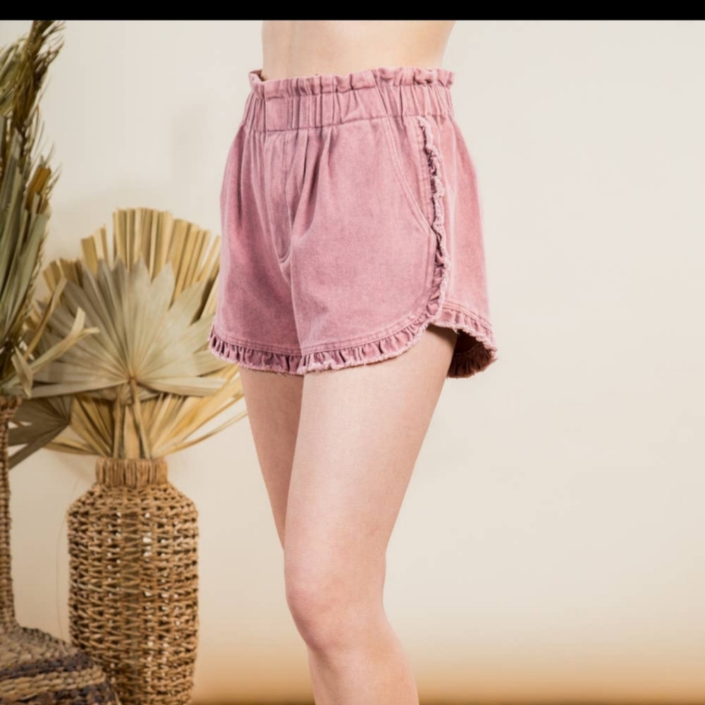Ruffle Shorts - Picture 3 of 4